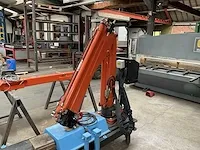 2016 maxilift ak t18 a28h new hydraulische autolaadkraan met mobiel onderstel - afbeelding 10 van  12