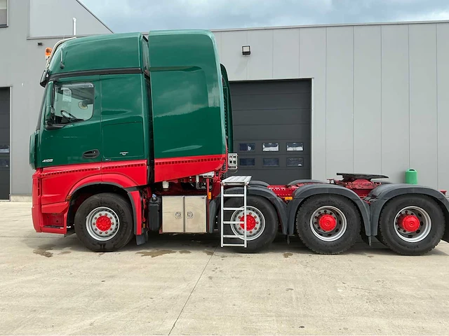 2016 mercedes-benz actros 4158 vrachtwagen - afbeelding 2 van  23