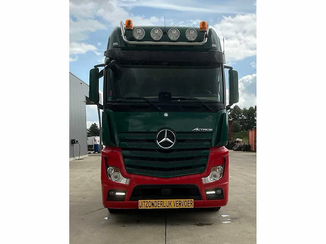 2016 mercedes-benz actros 4158 vrachtwagen - afbeelding 12 van  23