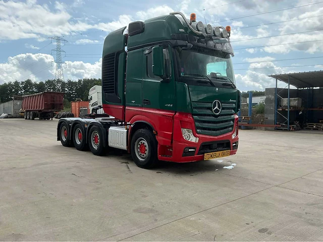 2016 mercedes-benz actros 4158 vrachtwagen - afbeelding 17 van  23