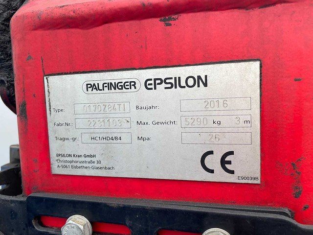 2016 mercedes-benz arocs vrachtwagen met kraanarm - afbeelding 11 van  25