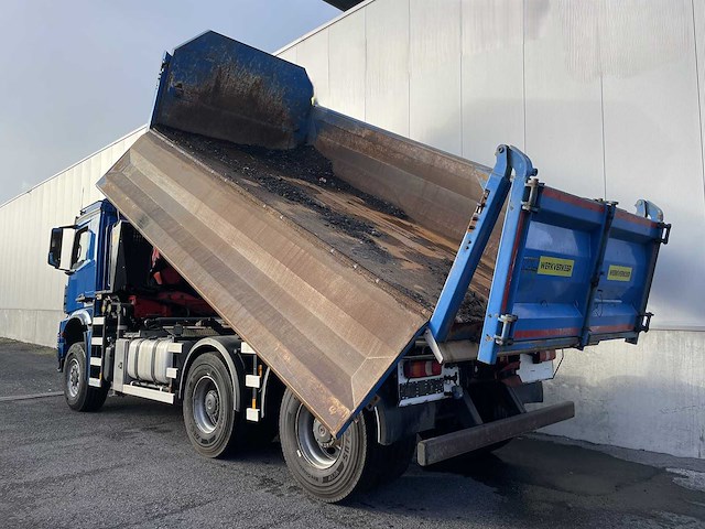 2016 mercedes-benz arocs vrachtwagen met kraanarm - afbeelding 25 van  25