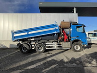 2016 mercedes-benz arocs vrachtwagen met kraanarm - afbeelding 16 van  25