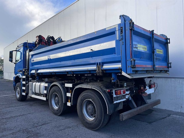 2016 mercedes-benz arocs vrachtwagen met kraanarm - afbeelding 12 van  25