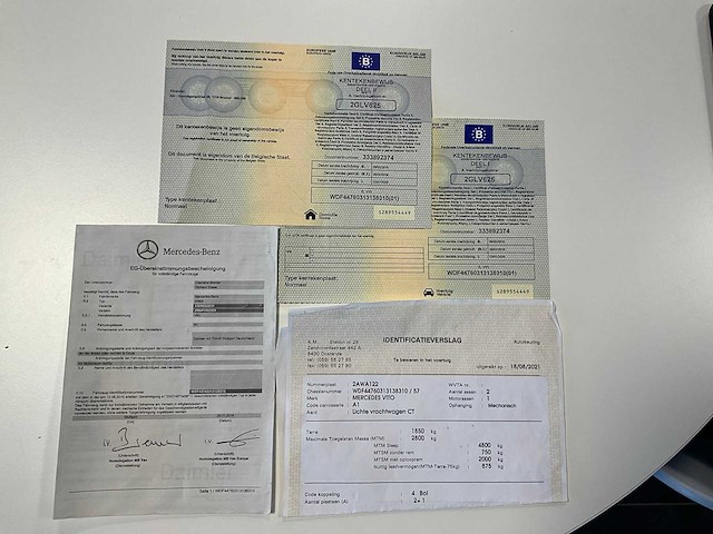 2016 mercedes-benz vito lichte vracht - afbeelding 21 van  28