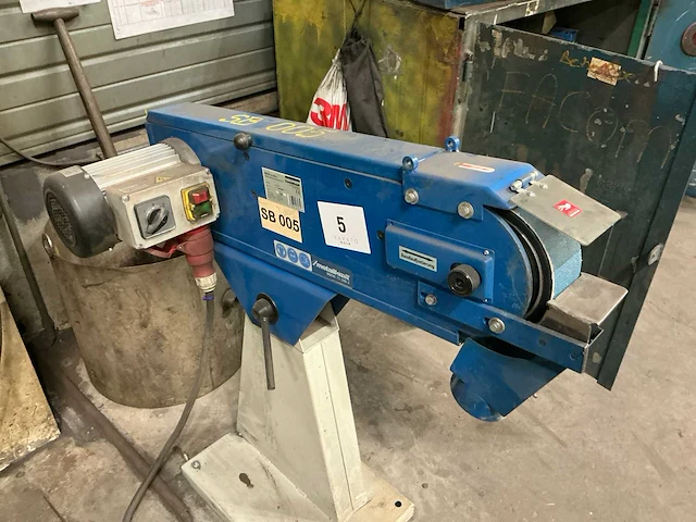 2016 metallkraft mbsn75-200-2 bandschuurmachine - afbeelding 2 van  4