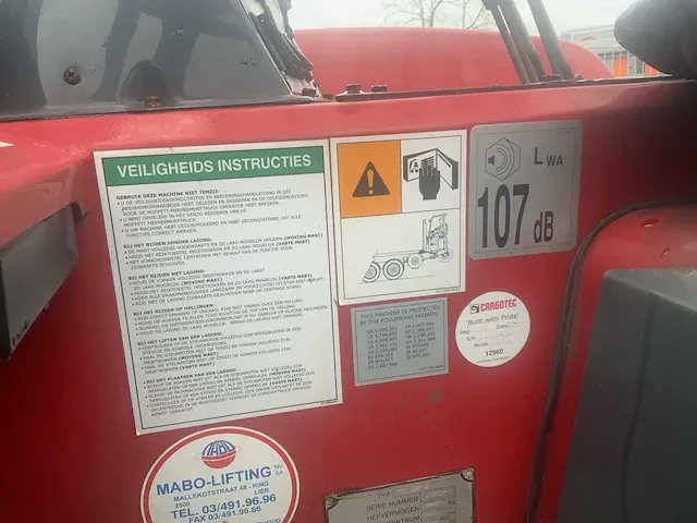 2016 mofett m8 30.3 meeneemheftruck - afbeelding 14 van  15