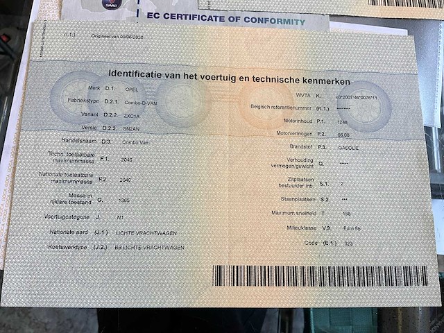 2016 opel combo-d-van lichte vracht - afbeelding 12 van  39