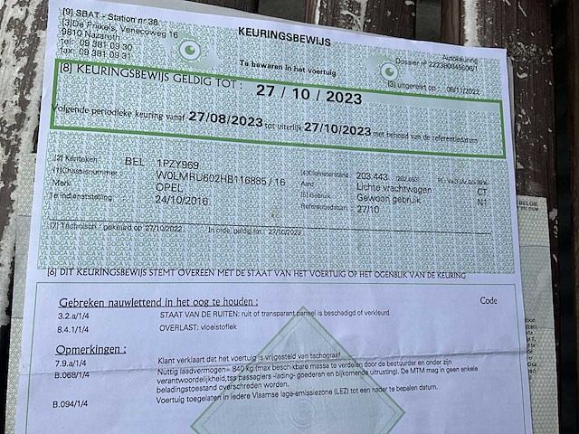 2016 opel movano camionette - afbeelding 36 van  45