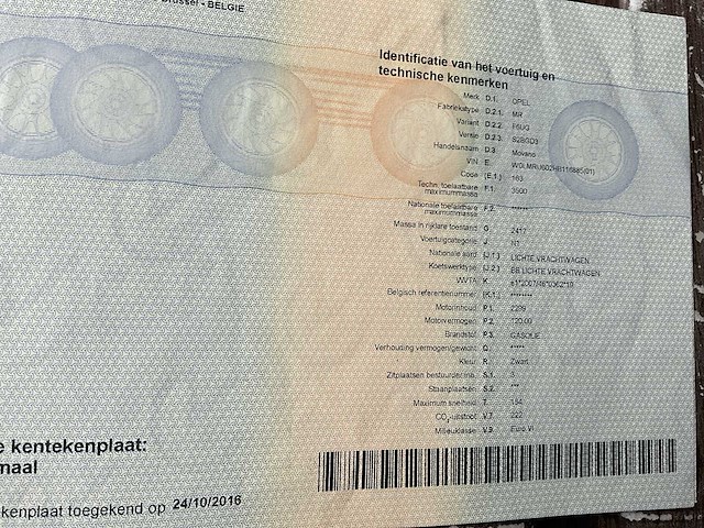 2016 opel movano camionette - afbeelding 40 van  45