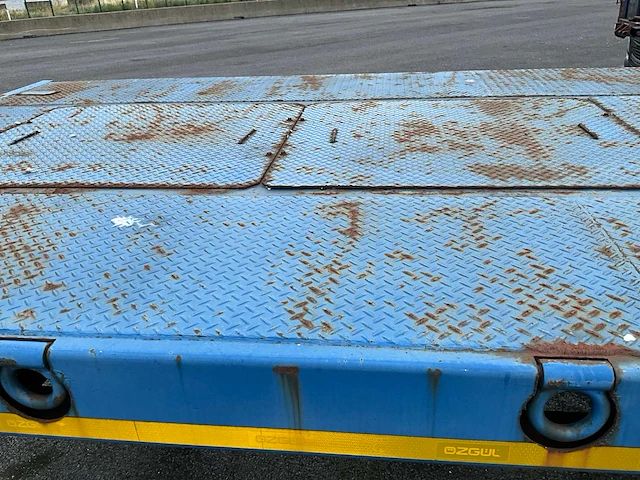 2016 ozgül nsl40e uitschuifbare oplegger voor onderdelen - afbeelding 15 van  24