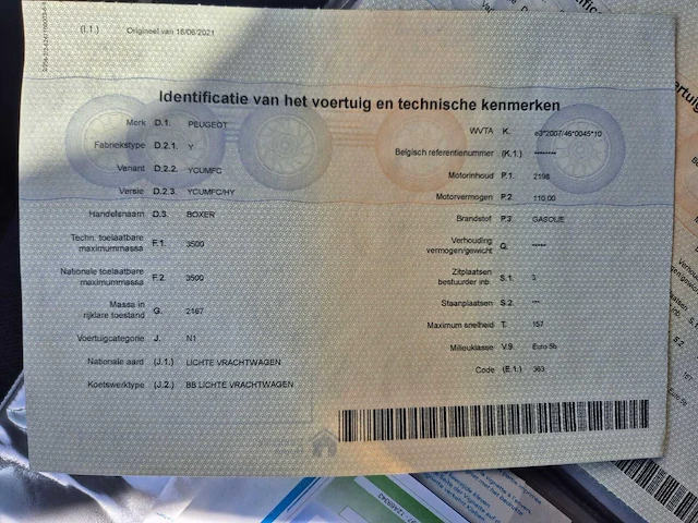 2016 peugeot boxer bedrijfswagen - afbeelding 16 van  19