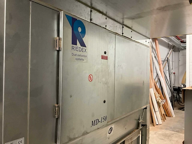 2016 riedex md-150 stofafzuiginstallatie - afbeelding 7 van  12