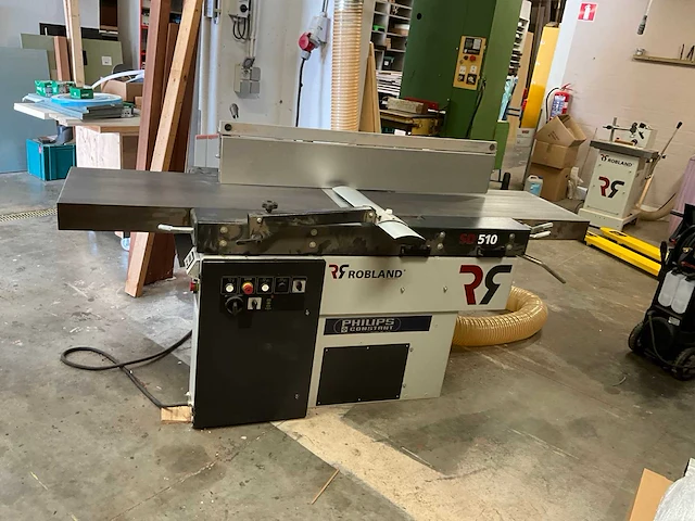 2016 robland sd 510 vlak- en vandikteschaafmachine - afbeelding 9 van  14
