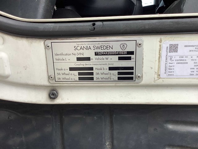 2016 scania r450 vrachtwagen trekker - afbeelding 14 van  20