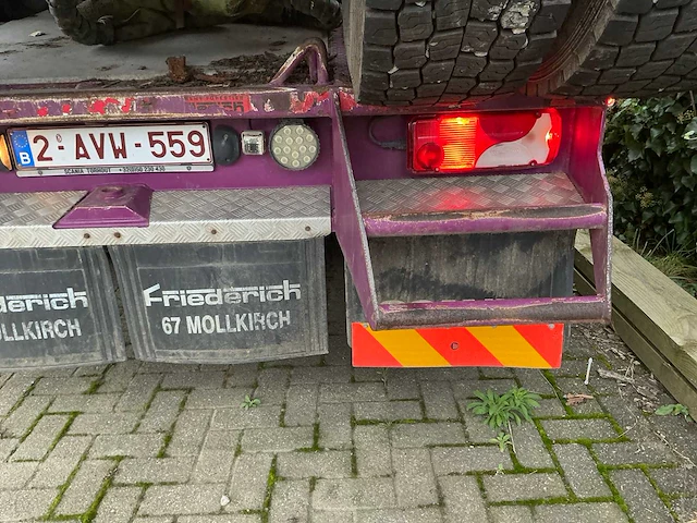 2016 scania vrachtwagen r580 v8 + dolly friederich - afbeelding 4 van  74