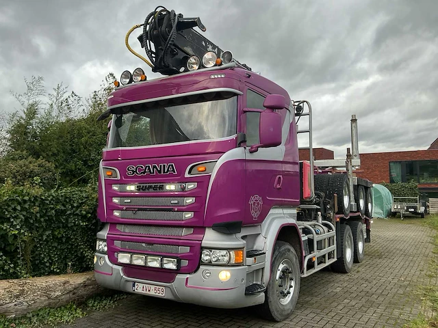 2016 scania vrachtwagen r580 v8 + dolly friederich - afbeelding 1 van  74