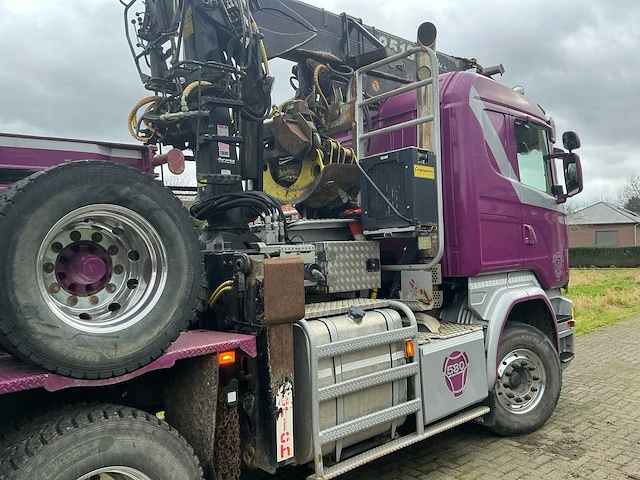 2016 scania vrachtwagen r580 v8 + dolly friederich - afbeelding 14 van  74