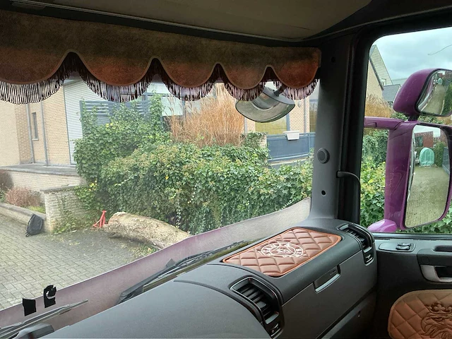 2016 scania vrachtwagen r580 v8 + dolly friederich - afbeelding 50 van  74