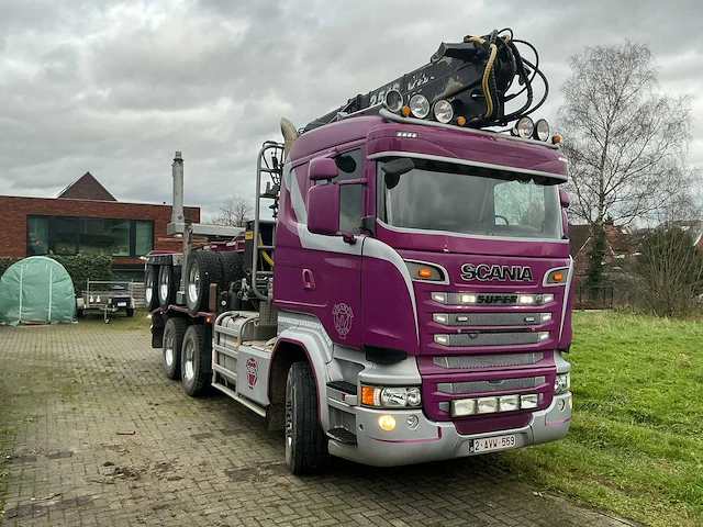2016 scania vrachtwagen r580 v8 + dolly friederich - afbeelding 45 van  74
