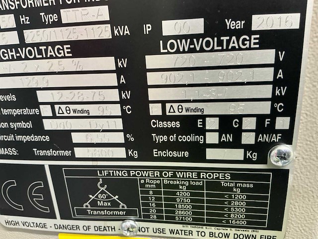 2016 sea ttr-a transformator - afbeelding 5 van  5