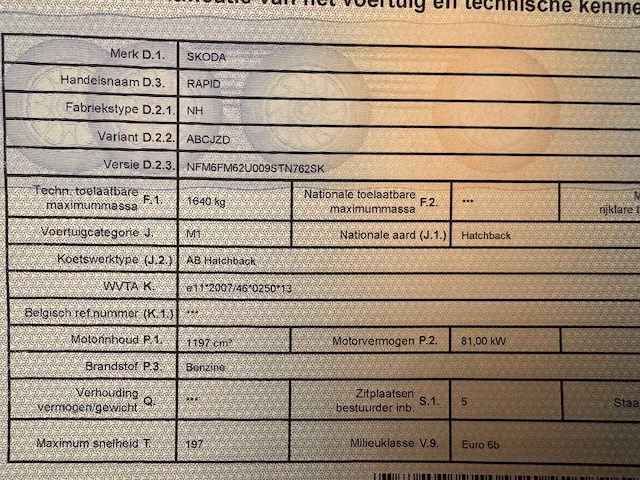 2016 skoda rapid - afbeelding 25 van  31