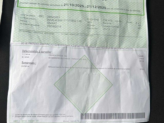 2016 smart forfour 451 2016 smart forfour 451 personenauto - afbeelding 25 van  34