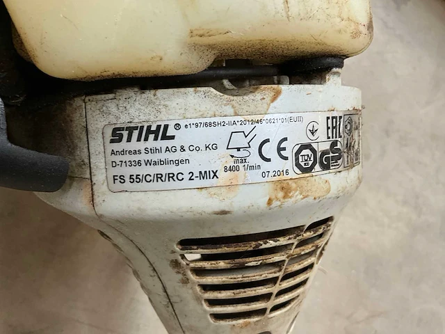 2016 stihl fs55r bosmaaier - afbeelding 10 van  10