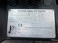 2016 toyota 02-8fgf18 vorkheftruck - afbeelding 35 van  40