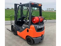 2016 toyota 02-8fgf18 vorkheftruck - afbeelding 39 van  40