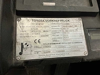 2016 toyota tonero 30 vorkheftruck - afbeelding 3 van  13