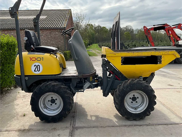2016 wacker neuson compact dumper 1001 dumpers - afbeelding 11 van  18