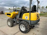2016 wacker neuson compact dumper 1001 dumpers - afbeelding 14 van  18