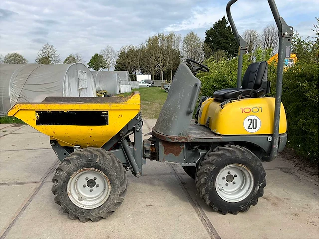 2016 wacker neuson compact dumper 1001 dumpers - afbeelding 15 van  18