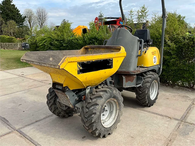 2016 wacker neuson compact dumper 1001 dumpers - afbeelding 16 van  18