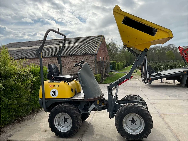 2016 wacker neuson compact dumper 1001 dumpers - afbeelding 18 van  18