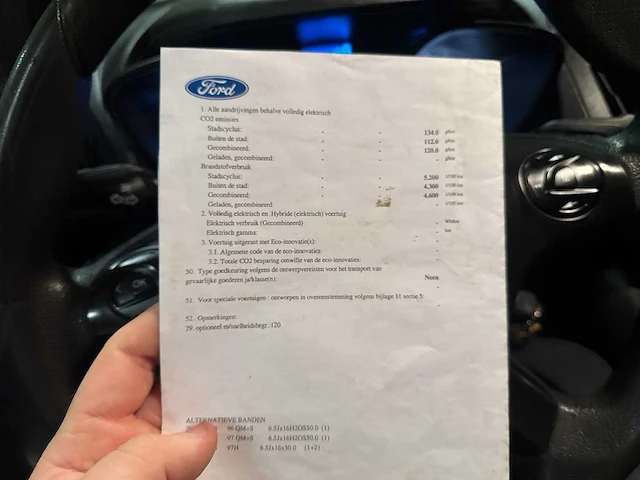 2017 - ford transit connect - personenauto - afbeelding 21 van  34
