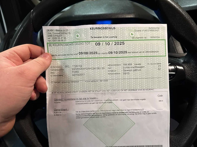 2017 - ford transit connect - personenauto - afbeelding 28 van  34