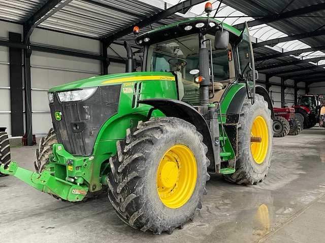 2017 - john deere - 7250r - 4wd landbouw tractor - afbeelding 1 van  53