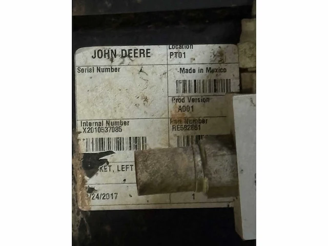 2017 - john deere - 7250r - 4wd landbouw tractor - afbeelding 47 van  53