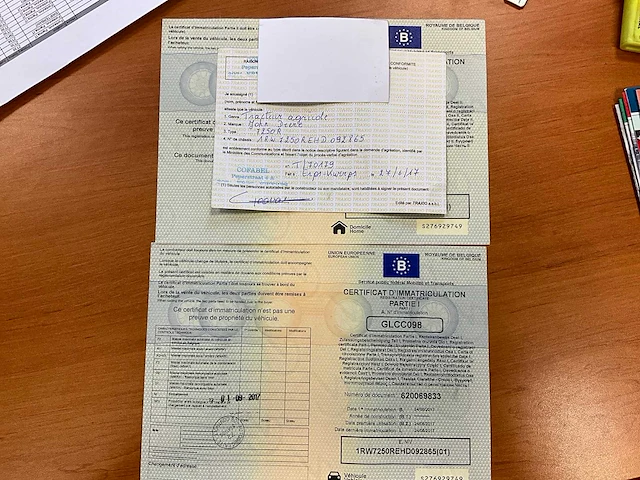 2017 - john deere - 7250r - 4wd landbouw tractor - afbeelding 49 van  53