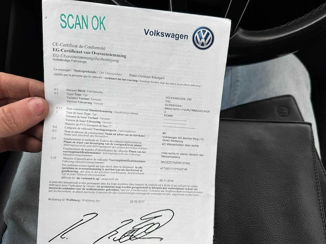 2017 - volkswagen caravelle - personenauto - afbeelding 24 van  34
