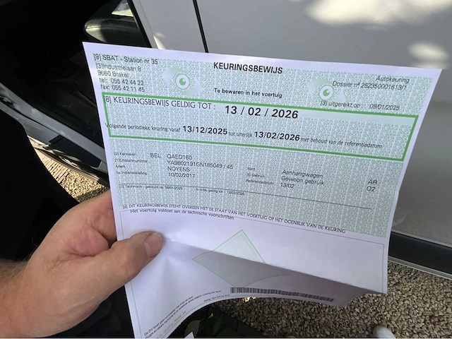 2017 a&c noyens ma 24 2000–3500 paardentrailer - afbeelding 4 van  27