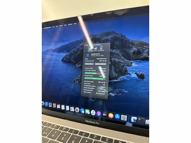 2017 apple macbook pro macbook pro 13 a1708 inch 2017 core i5 gen 7 - afbeelding 4 van  13