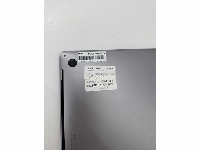 2017 apple macbook pro macbook pro 13 a1708 inch 2017 core i5 gen 7 - afbeelding 5 van  13