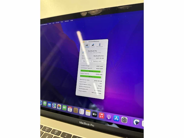 2017 apple macbook pro macbook pro 13 a1708 inch 2017 core i5 gen 7 - afbeelding 2 van  12