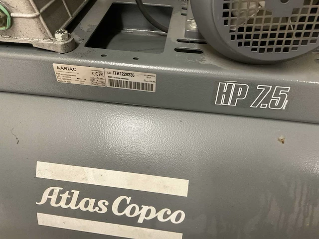 2017 atlas copco ac75e500 luchtcompressor - afbeelding 4 van  8