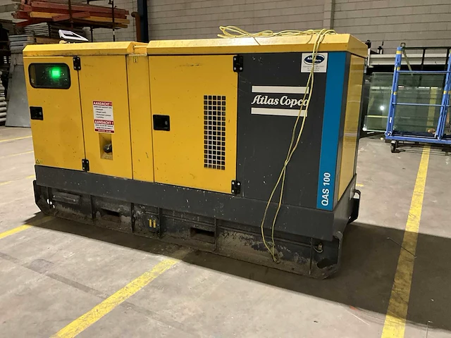 2017 atlas copco qas 100 st3 stroomgenerator - afbeelding 1 van  18