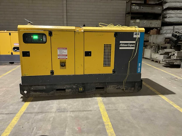 2017 atlas copco qas 100 st3 stroomgenerator - afbeelding 11 van  18