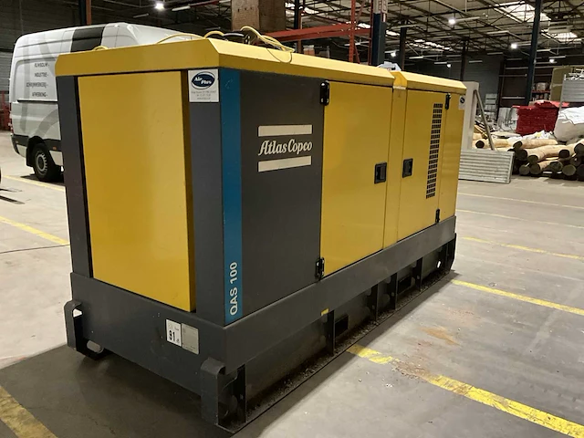 2017 atlas copco qas 100 st3 stroomgenerator - afbeelding 14 van  18